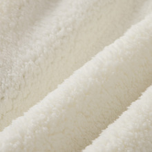 Seraph Striped Sherpa Fleece Faux Fur Throw